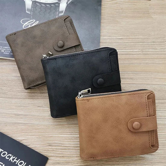 Men Casual Short Wallet