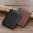 Ultra Slim Wallet (Pure Leather) (Buy 1 Get 1 Free)